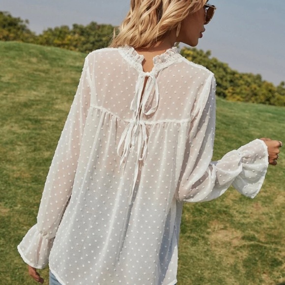 Summer sheer top - Picture 2 of 2